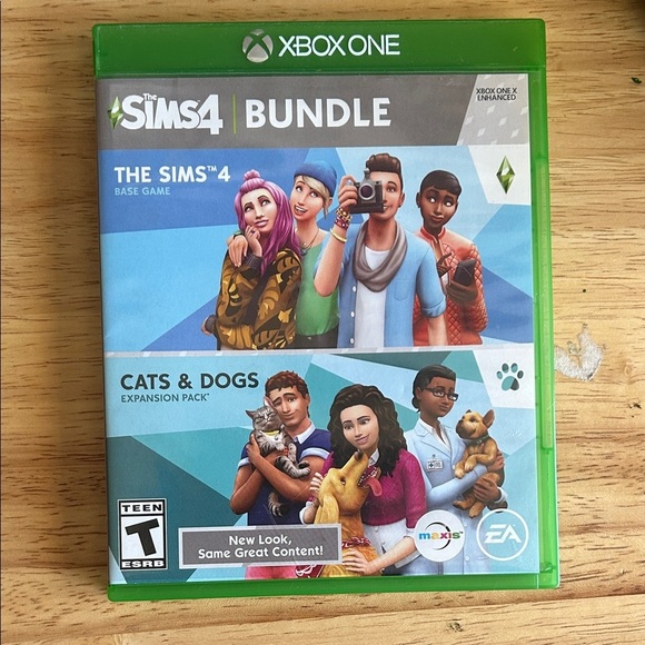 XBOX ONE Other - The Sims 4 Bundle for Xbox One - The Sims 4 & Cats & Dogs Expansion pack